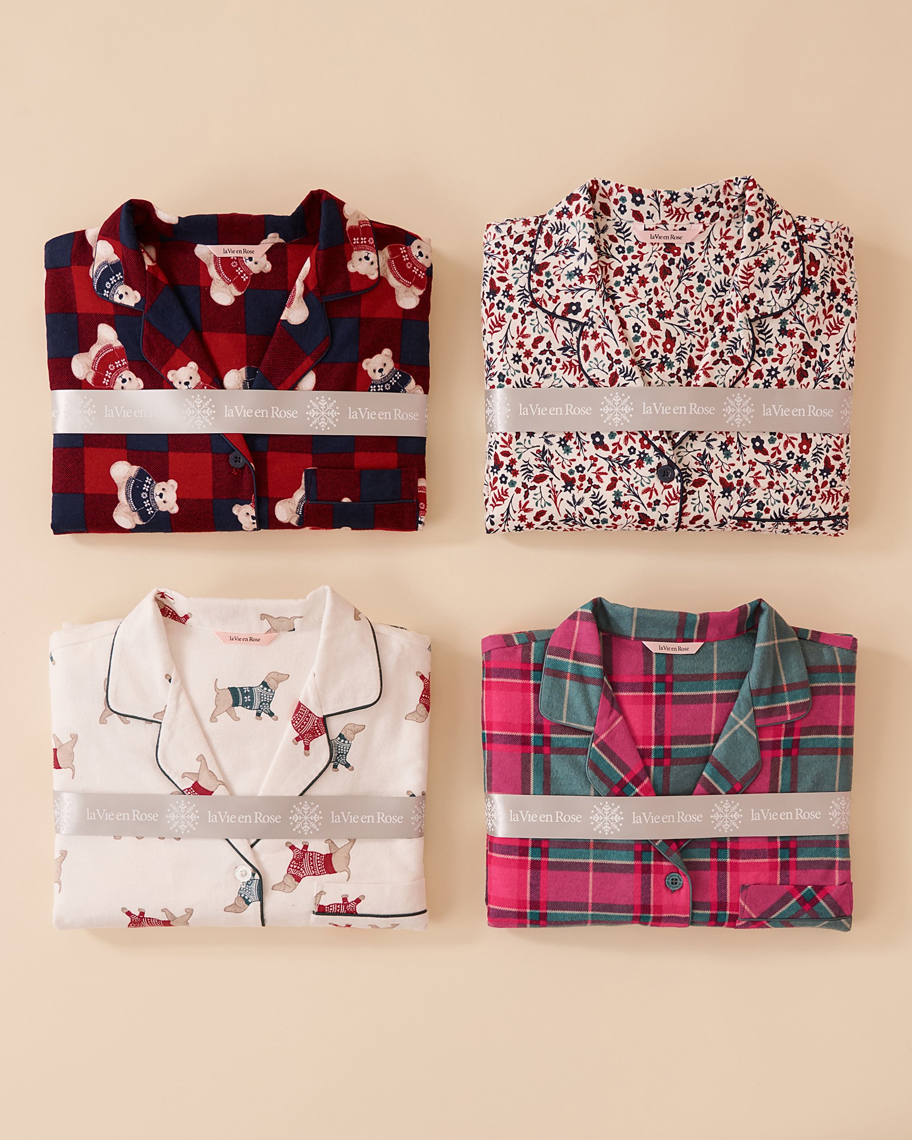 Plaid Flannel PJ Set