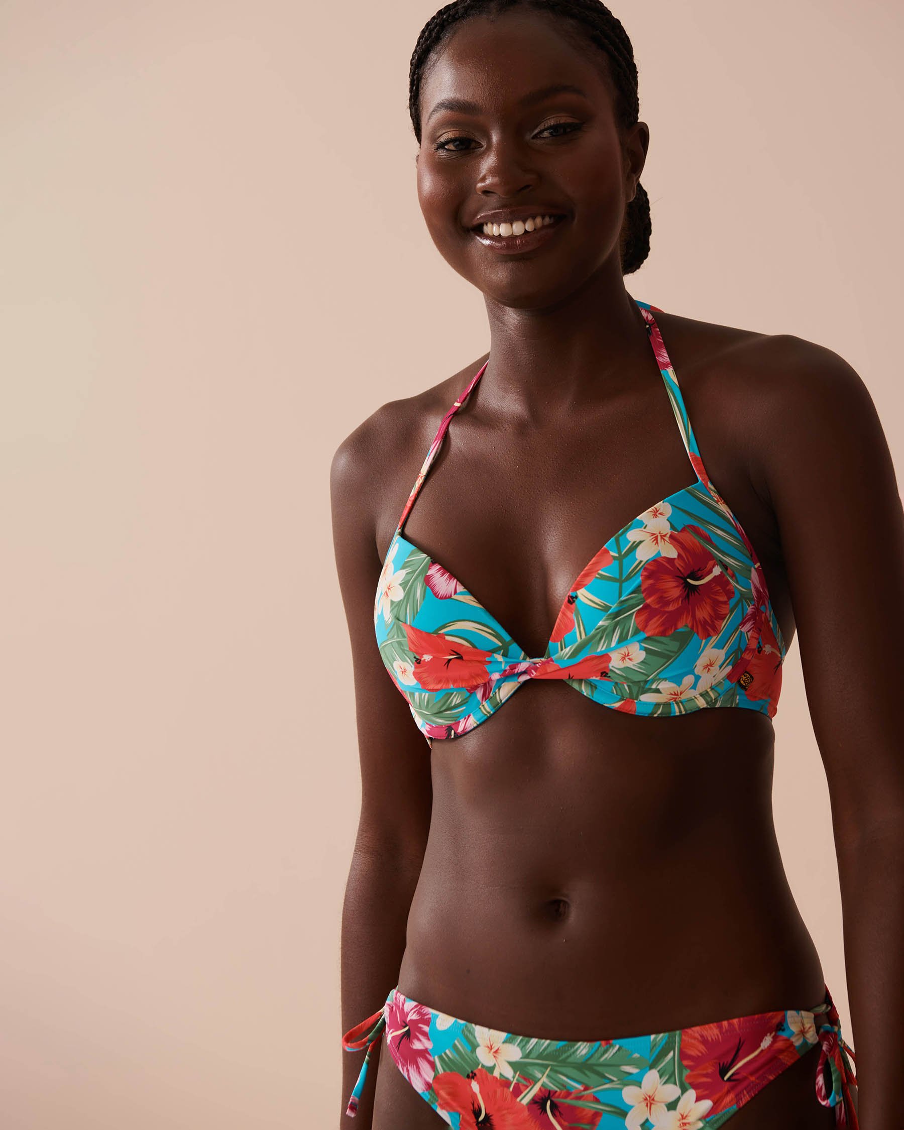 LA VIE EN ROSE AQUA HAWAII Push-up Bikini Top Hawaii 70100673 - View1