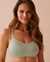 LA VIE EN ROSE Lightly Lined Wireless Minimalist Bra Frosty Green 10200462 - View1