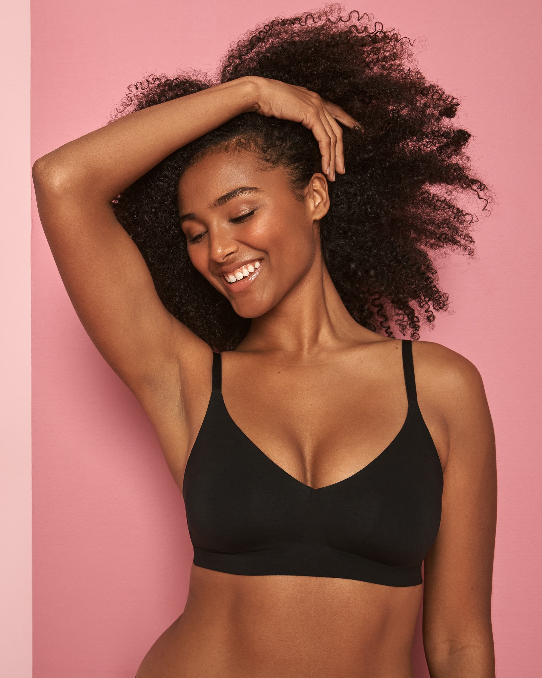 LA VIE EN ROSE Bralette lounge push-up Noir 569-113-0-00 - View1