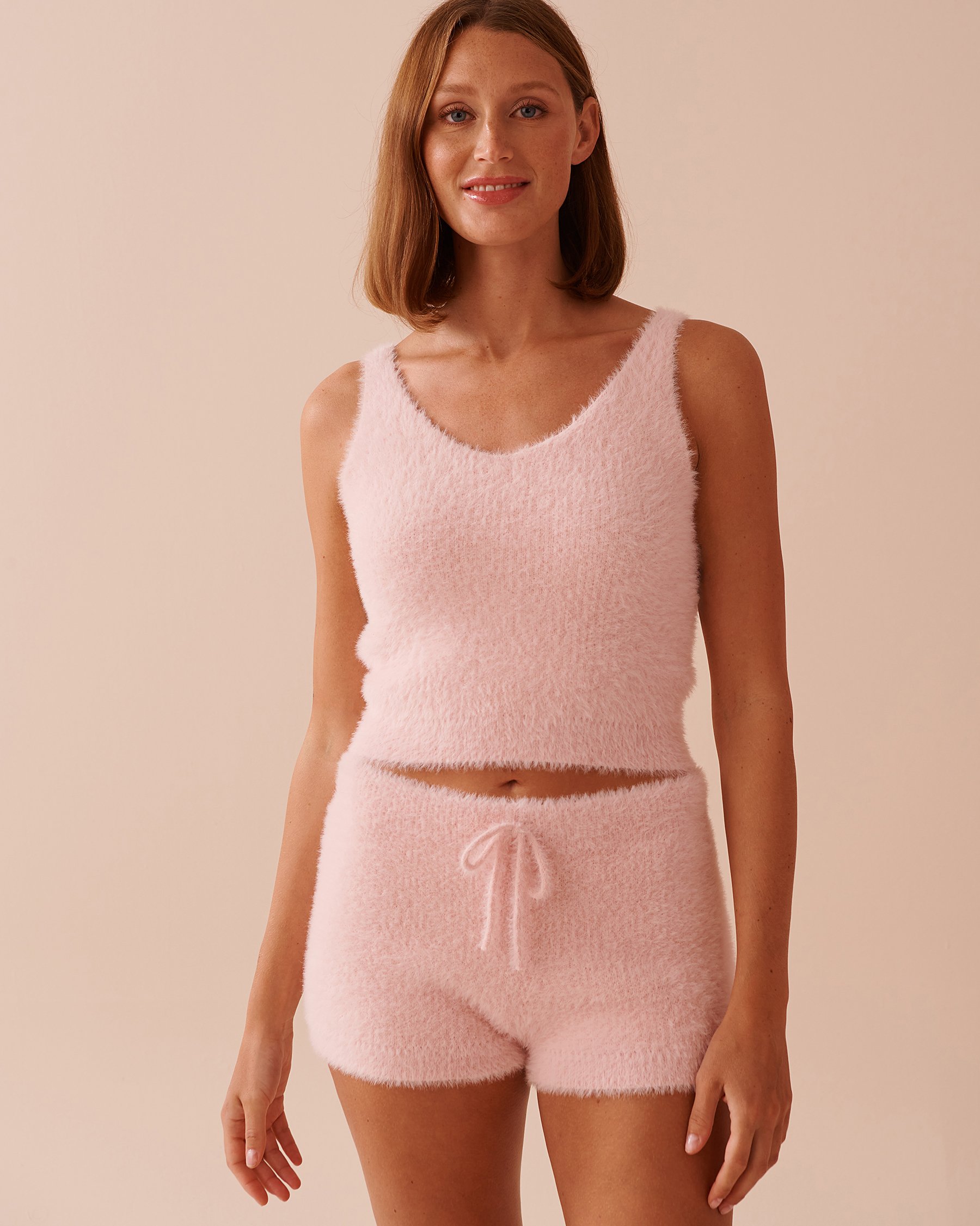 LA VIE EN ROSE Fluffy Cami Fairy Pink 50100096 - View1