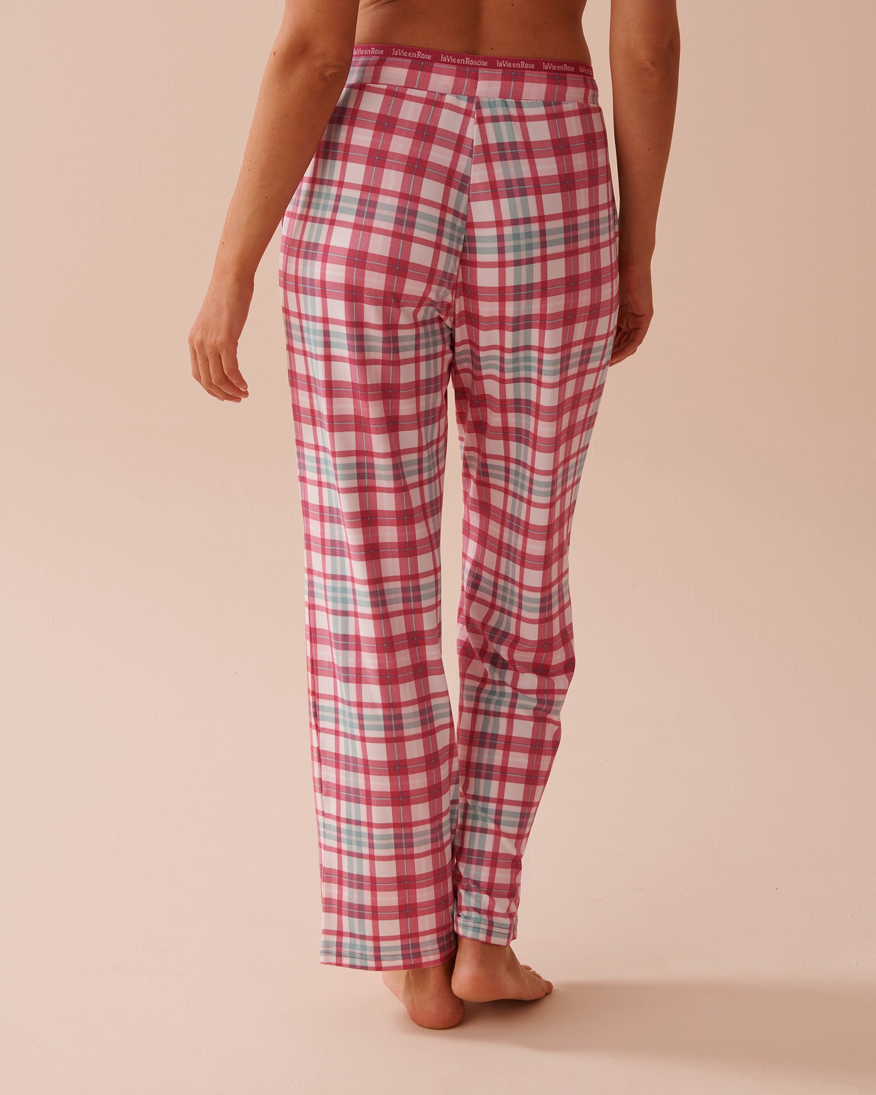 Red white striped pajama pants sale