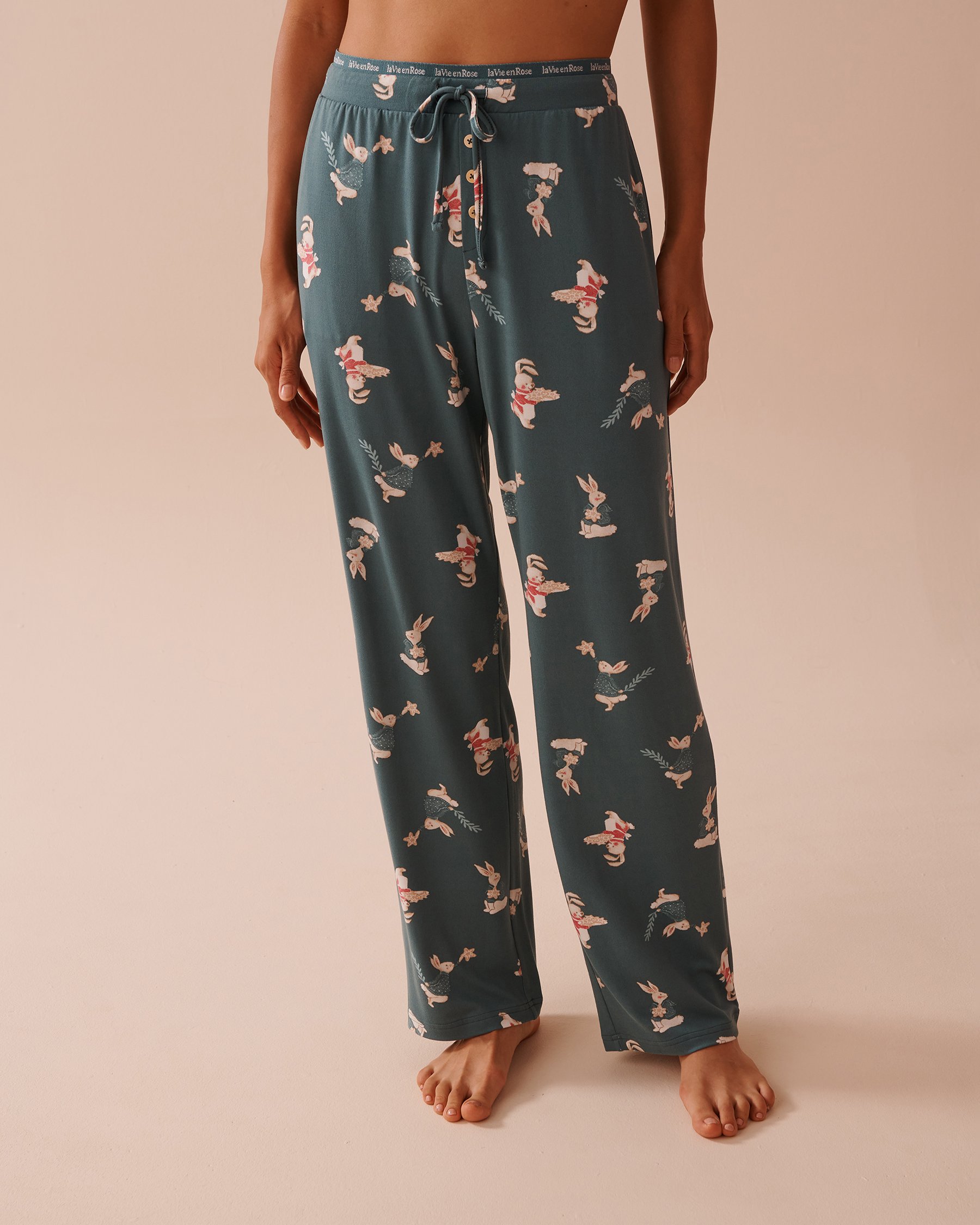 Rabbit Print Super Soft Pajama Pants