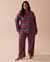 LA VIE EN ROSE Red & Green Plaid Flannel PJ Set Red & Green Plaid 40400073 - View1